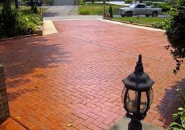 Professionally installed custom decorative concrete driveways have the power to enhance curb appeal and increase resale value of homes. Decorative Concrete Applications Marland Portable Concrete