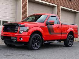 Inside that cab, the black interior is accented with nifty red stitching and silvery trim, and it's nothing if not studly. 2014 Ford F 150 Fx4 Tremor Stock B80188 For Sale Near Edgewater Park Nj Nj Ford Dealer