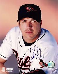 JOHN PARRISH BALTIMORE ORIOLES SIGNED 8X10