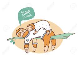 A variation of the crow character also appeared in chili corn corny. Pair Of Mom And Baby Sloths Sleeping On Branch Family Of Lazy Animals Slumbering Or Snoozing On Jungle Tree Adorable Cartoon Characters Isolated On White Background Hand Drawn Vector Illustration Royalty Free