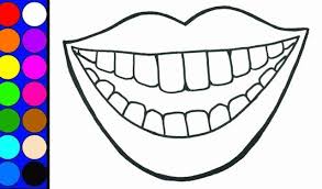 Special agent oso coloring pages; Coloring Pages For Kids About Mouth With No Teeth Inerletboo