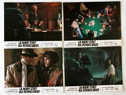 Par un soir pluvieux, quatre hommes attaquent une maison sans défense. 9 Photos D Exploitation Du Film La Mort Etait Au Rendez Vous 1967