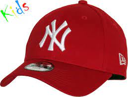 Ny Yankees New Era 940 Kids Scarlet Baseball Cap Baseball Cap New Era Kids Ny Yankees