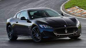 Maserati Granturismo Mc Sportline Side View Black 4k Mc Sportline Maserati Granturismo Maserati Granturismo Maserati Super Luxury Cars