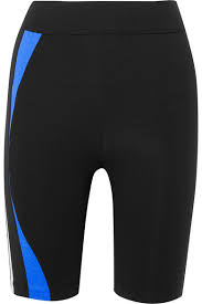 Black And White Striped Biker Shorts No Ka Oi Ikena Uakoko Striped Stretch Shorts Stretch Shorts Active Wear Shorts Shorts