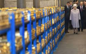 Queen Elizabeth Ii Gold Vault Editorial Stock Photo - Stock Image |  Shutterstock Editorial