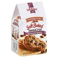 Pepperidge Farm Santa Cruz Soft Baked Oatmeal Raisin Cookies 8 6oz In 2020 Soft Bakes Soft Baked Cookies Raisin Cookies