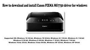 Commandez votre cartouche canon pour imprimante canon pixma mg7750 au meilleur prix avec office toner. Canon Pixma Mg7750 Driver And Software Downloads