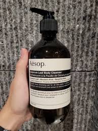Aesop Geranium Leaf Body Cleanser 500ml Beauty Personal Care Bath Body Bath On Carousell