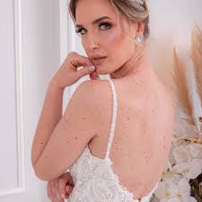 VESTIDO DE NOIVA EVASÊ OFF WHITE RENDA