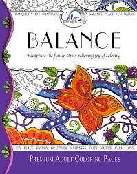 Colorings for adults is a great way to take care of yourself and calm down. Adult Coloring Book Color Your Way To Balance Premium Adult Coloring Pages For Watercolor Markers Colored Pencils Made In The Usa Buy Online In Egypt At Desertcart 21854336