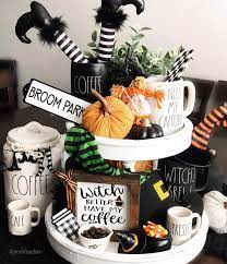 If you try out any of these costumes, please share them with us using the hashtag. Witch Better Have My Coffee Fun Halloween Decor Tiered Tray Decor Halloween Home Decor