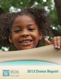 2013 Donor Report
