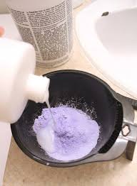 Before bleaching, just brush the hair so that you can then section & apply easily. Pin On Blonde Hair