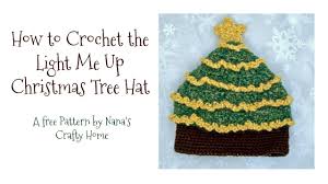 Make this yummy crochet hat with a ribbed brim for warmer ears and a mini slouch for comfort. Free Crochet Christmas Tree Hat Patterns Oombawka Design Crochet
