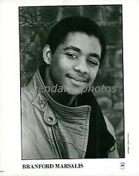 1990 Portrait of Jazz Sax Player Branford Marsalis Original News Service  Photo