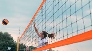 Your volleyball stock images are ready. Four Girls Playing Volleyball On Stock Footage Video 100 Royalty Free 1031778473 Shutterstock