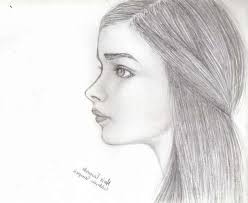 12 Sketch Drawing Face Side View Drawingsketch101 Com Side Face Drawing Face Drawing Half Face Drawing
