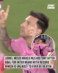 🚨 MESSI MAKES HISTORY 🚨 After his goal for Inter Miami overnight, Lionel  Messi put himself in the history books once again. The GOAT doing GOAT  things. 🐐
