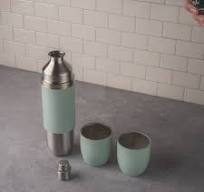 Parkside Flask - Wine Flask + Stemless Glasses | High Camp ...