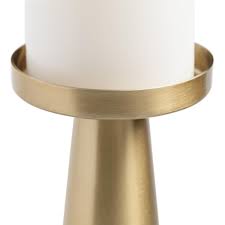 Get it as soon as wed, mar 31. Brushed Gold Metal Contemporary Pillar Candleholder World Market