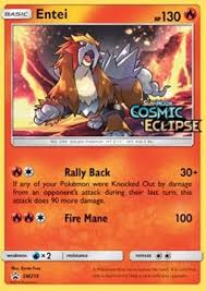 Entei Rally Back Fire Mane Cardmarket