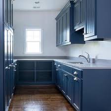 Add beadboard paneling to cabinet sides sawdust girl. Blue Beadboard Pantry Cabinets Design Ideas