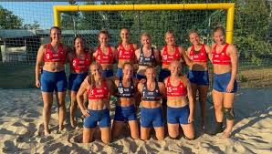 Teammate christian taylor won gold at all but one of those meets. Pink Joins Norwegian Women S Beach Handball Team In Drawing A Line In The Sand Over Uniforms
