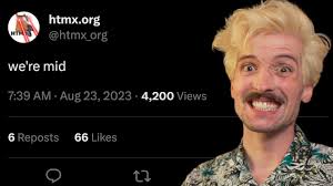 Is htmx the way to go?