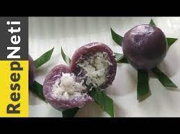 Kue Bugis Ubi Ungu Youtube Video Makanan Resep Makanan Ubi