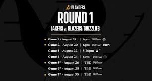 The divisional round of the 2021 nfl playoffs is set after a thrilling wild card weekend. Lakers First Round Playoff Schedule