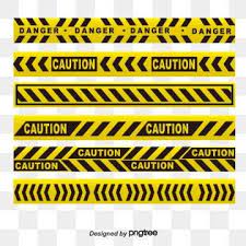 Yellow Black Warning Line Yellow Cordon Dividing Line High Pressure Cordon Png And Vector With Transparent Background For Free Download Sticker Design Aesthetic Stickers Red Warning Light