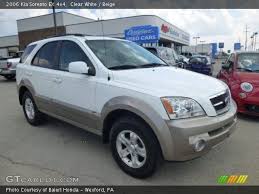 Clear White 2006 Kia Sorento Ex 4x4 Beige Interior Gtcarlot Com Vehicle Archive 85184849 Kia Sorento Beige Interior Kia
