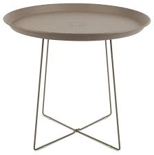 Modern farmhouse outdoor dining table from designing vibes Fatboy Plat O Modern Detachable Outdoor Tray Table Contemporary Outdoor Side Tables By Plush Pod Decor Houzz