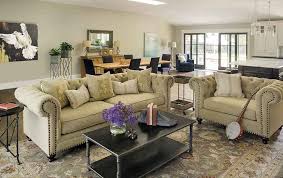 A great room is a room inside a house that combines the roles of several more traditional rooms such as the family room, living room, and study into one space. The Great Room Harvest Furniture