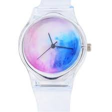 Click To Buy Transparent Clock Silicone Watches Women Sport Casual Quartz Wristwatches Novelty Crysta Women Wrist Watch Wristwatch Fashion Womens Watches