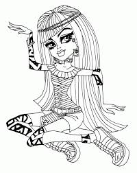 Our baby monster high coloring pages in this category are. Monster High Coloring Pages Baby Nefera De Nile Coloring Page Coloring Home