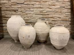 Antique Olive Jars From Turkey Odemis Urns Terracotta Etsy Olive Jar Mason Jar Sconce Jar