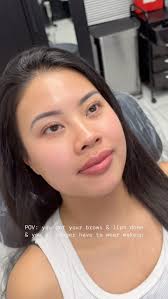 Less maintenance 👸, #sanjosebrows #ombrebrows #lipblushing #lipblush
