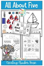 Number Sense All About 5 With Images Number Sense Senses Australian Curriculum
