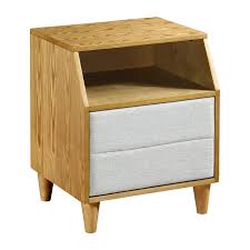 Oak Light Grey Deakin Wooden Bedside Table Oak Bedside Tables Wooden Bedside Table Bedside Table