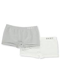 Dkny Girls 2 Pack Seamless Boy Shorts Panties