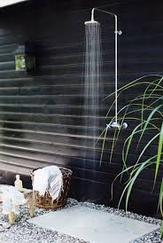 Basic Outdoor Shower Atticmag Outdoor Shower Outdoor Bathrooms Outdoor Baths