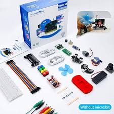 Amazon Com Yahboom Microbit Starter Learning Kit For Kids Bbc Micro Bit Science Set Graphical Programmable Stem Toys For 10 Starter Kit Basic Programming Kit