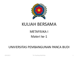 Check spelling or type a new query. Ppt Metafisika Fahmil Ikhsan Hidayat Academia Edu
