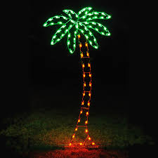 Holiday Lights Led Palm Tree Light Display 8 8 H