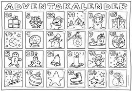 Ideenreise Adventskalender Zum Ausmalen Adventskalender Zum Ausmalen Adventkalender Weihnachten Adventskalender