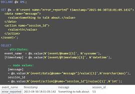 Query Data From Extended Events In Sql Server Sql Server Sql Server