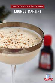 Eggnog Martini Recipe