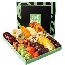 We offer more than 30 different nut gift baskets, fruit and nut gift baskets, and specialty baskets, so you can select exactly the right gift to express your feelings and delight each recipient. Oh Nuts Holiday Nut Dried Fruit Gift Basket Dried Fruit Gift Baskets Trays Bulk Dried Fruits Oh Nuts